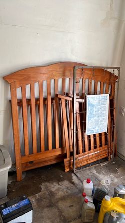Crib missing screws