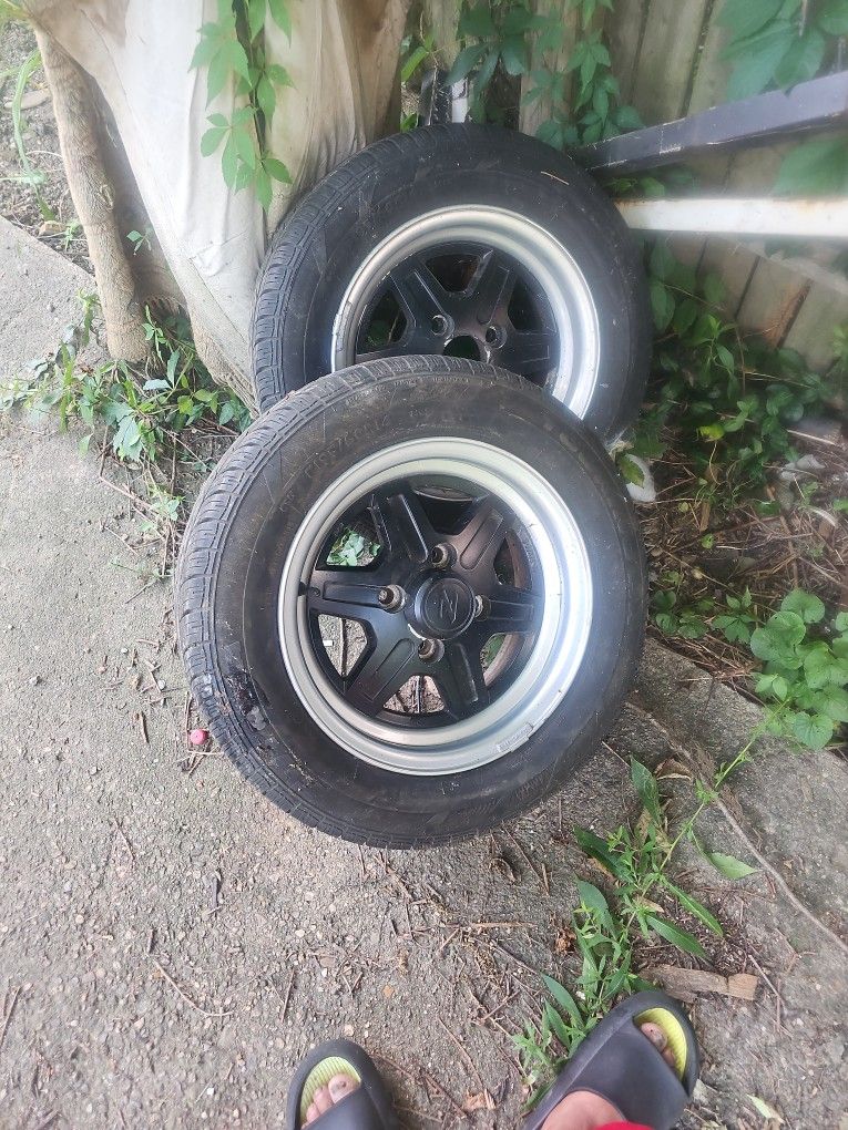 Wheels And Decent Set Of Tires All 4
