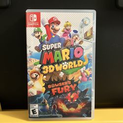Super Mario 3D Worlds + Bowser's Fury for Nintendo Switch video game console system world Bros Lite Oled Complete