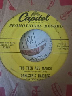 Lot 2 . Ten promo 45s from panorama city. Vg+ condition