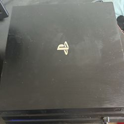 PS4 Pro Used Great Condition Comes With Red Controller