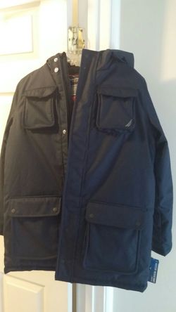 New boys heavy nautica jacket large