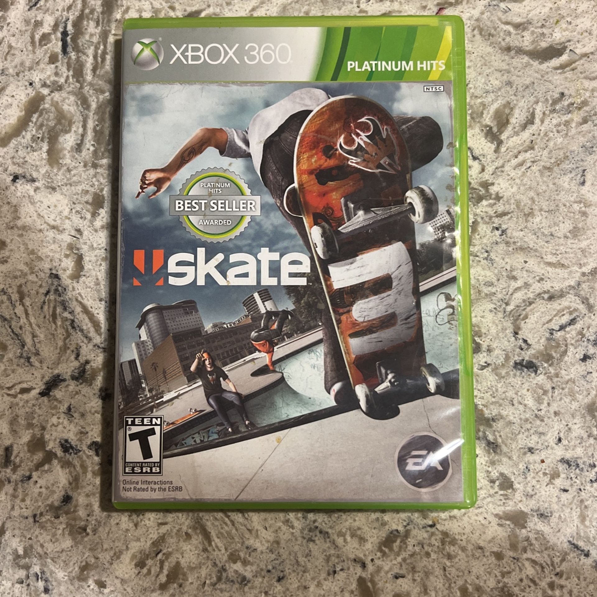 Xbox 360 Skate 3 Game 