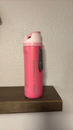 Owala X Starbucks collab pink drink edition