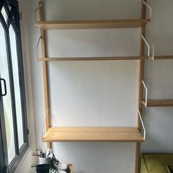 discontinued ikea svalnas shelving system 