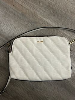 Aldo Cross over Purse Bag White