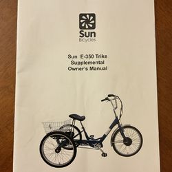 Blue Sun E-350 Trike