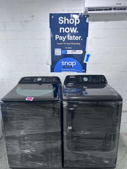 BRAND. NEW. SAMSUNG. WASHER AND. DRYER. SET