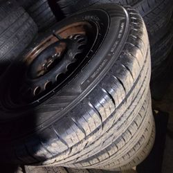 215/70R16 Set 4 Wheels And Tires 5x114 Honda, CRV, RAV4,ELEMENT