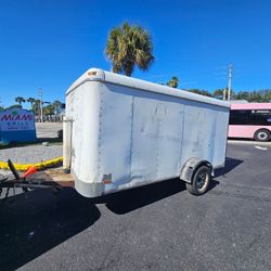 Trailer 6x12 "05" Obviously Used And Derty, But Pulls Great No Leaks Clean Documentation In Hand ✋️ READ DESCRIPTION FIRST, LEA PRIMERO. 