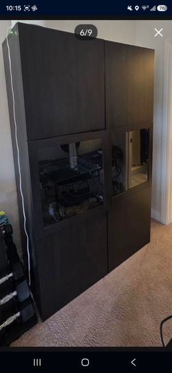 Two cabinets
