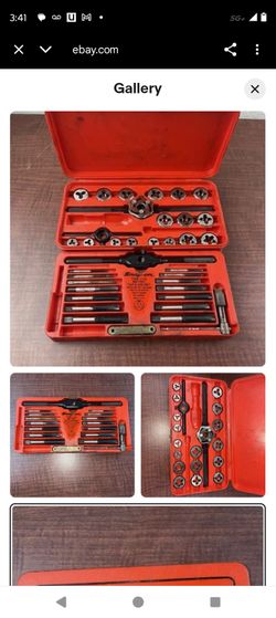 Snap-on Metric Tap and Die Set
