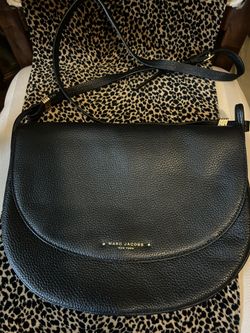 Designer Marc Jacobs Black Leather Purse