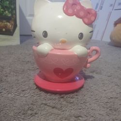 Hello Kitty Teacup Piggy Bank 