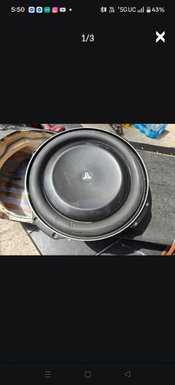 JL 13TW5 13.5" shallow subwoofer