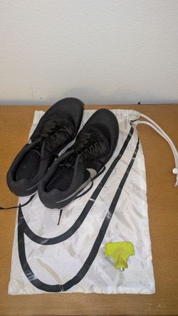 Nike Zoom Rival Multi track and field spikes in black.