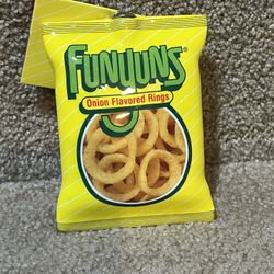 Ruz Funyuns Licensed Christmas Ornament, Plastic, Brand New With Tags