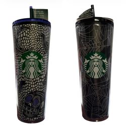 NEW Starbucks Halloween GITD Tumblers