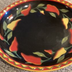 Very heavy play ceramic bowl