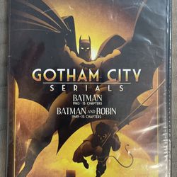 Gotham City Serials: Batman 1943 / Batman and Robin 1949 DVD 2-Disc Set Brand NEW Sealed