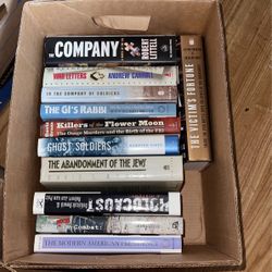 New Years Book Sale! 11 Books Holocaust FBI Quality Hardcover Books War 