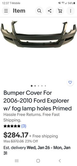 Ford Explorer Front Bumper