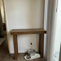 Solid Wood Console/Entryway Table - 36in