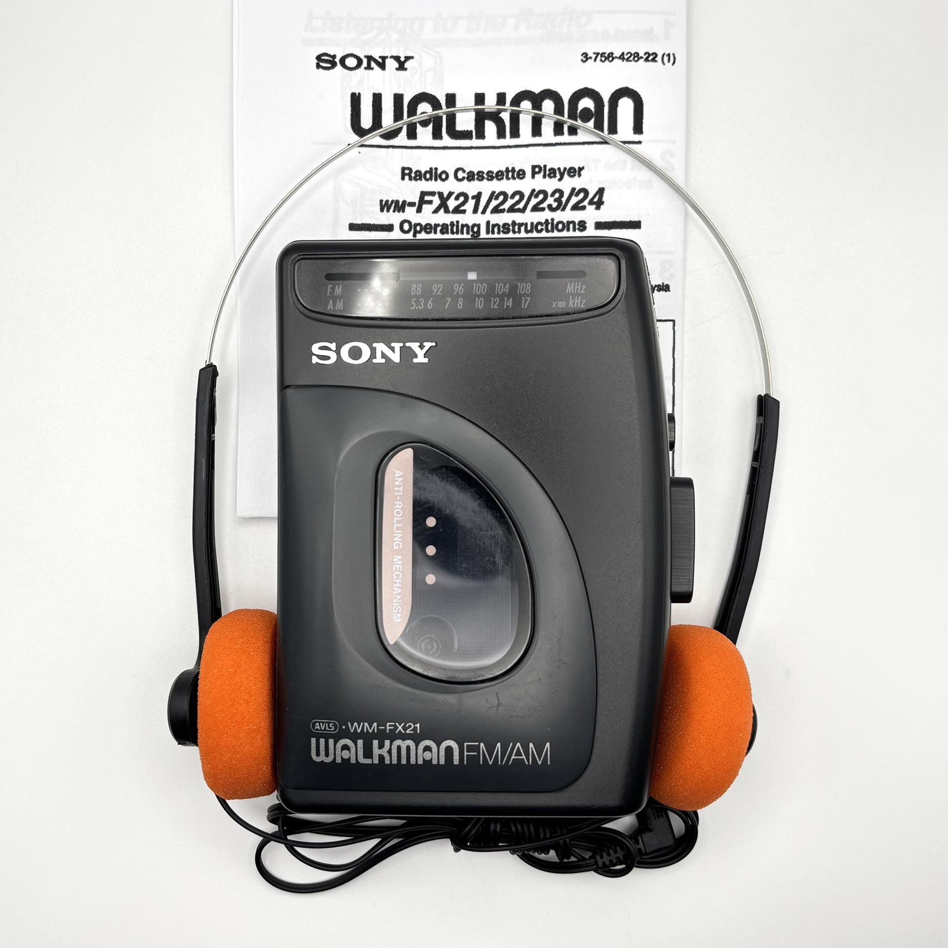Refurbished Sony Walkman Cassette Players - New Belts - Headphones Included - Tons to Choose From!