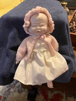 Vintage Baby Doll with Changing Expressions – Smiling, Sleeping & Laughing Face