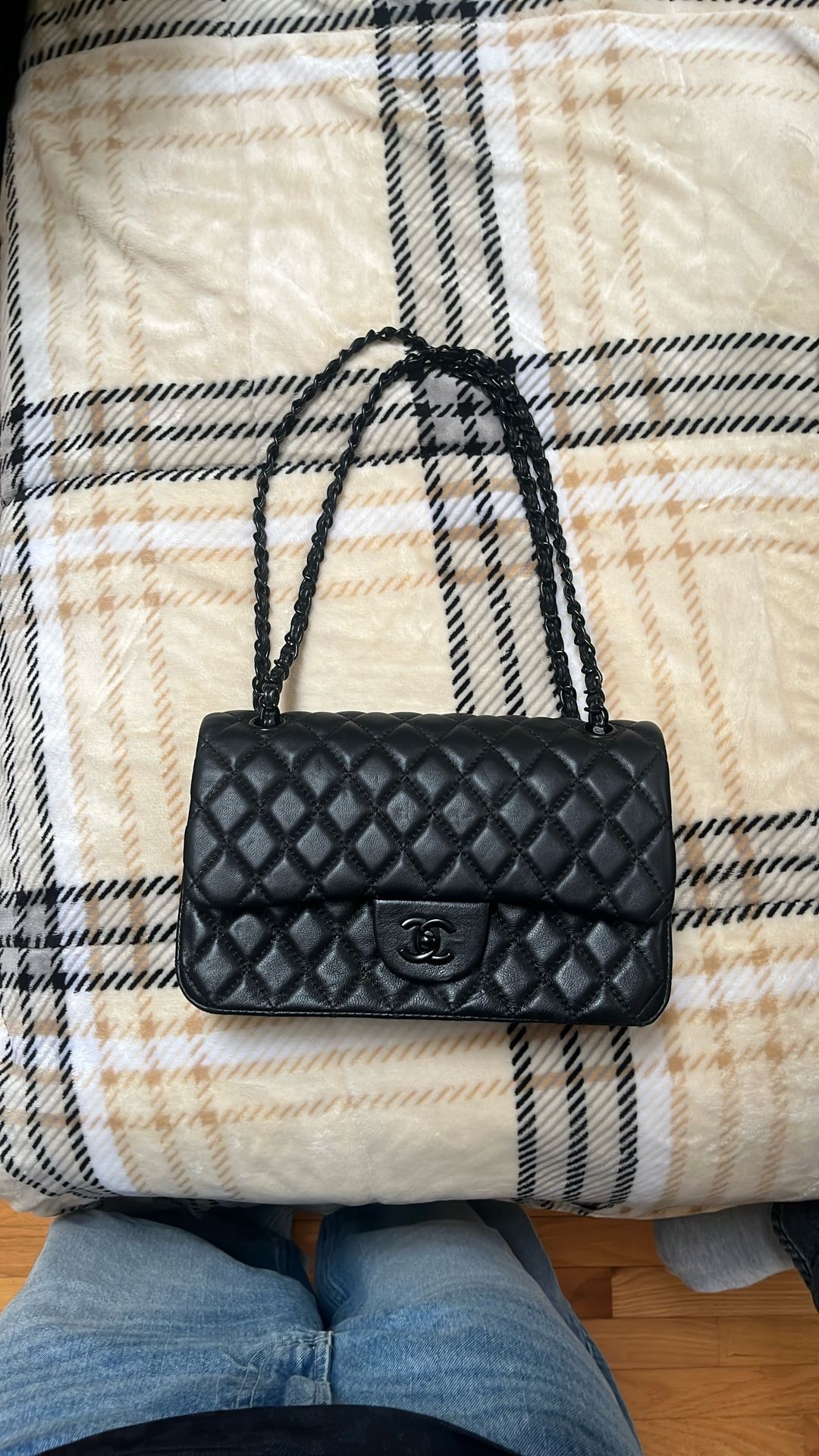 Small Classic Flap Channel Bag