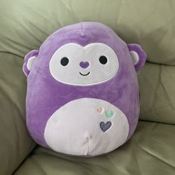 Squishmallows Hartman the Purple Monkey 12"