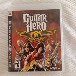 Guitar Hero Aerosmith Playstation 3 PS3 Complete