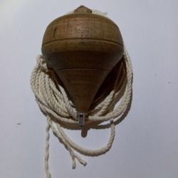 New Mesquite Spinning Tops With String 