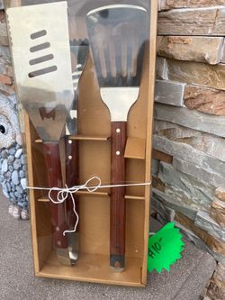 Stainless Steel BBQ Grill Tool Set