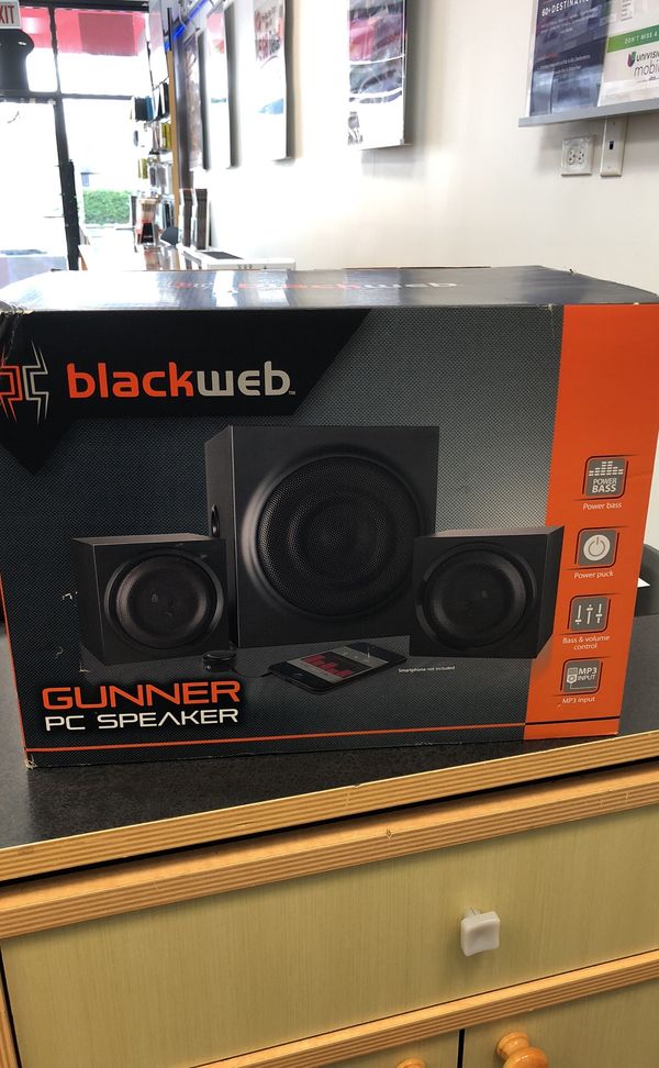 Black web gunner pc speaker for Sale in Chicago, IL - OfferUp Black web gunner pc speaker for Sale in Chicago, IL - OfferUp