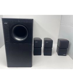 Bose Acoustimass 7 Speaker System- with 3 double cube speakers