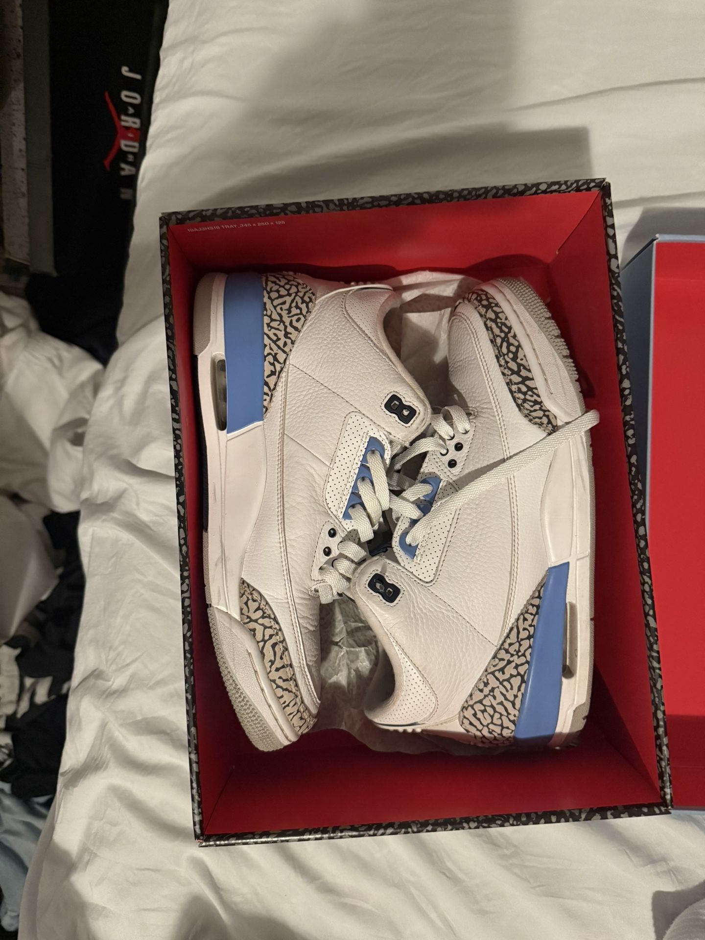 JORDAN 3 UNC SIZE 11