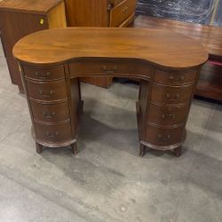 Wooden Desk with drawers