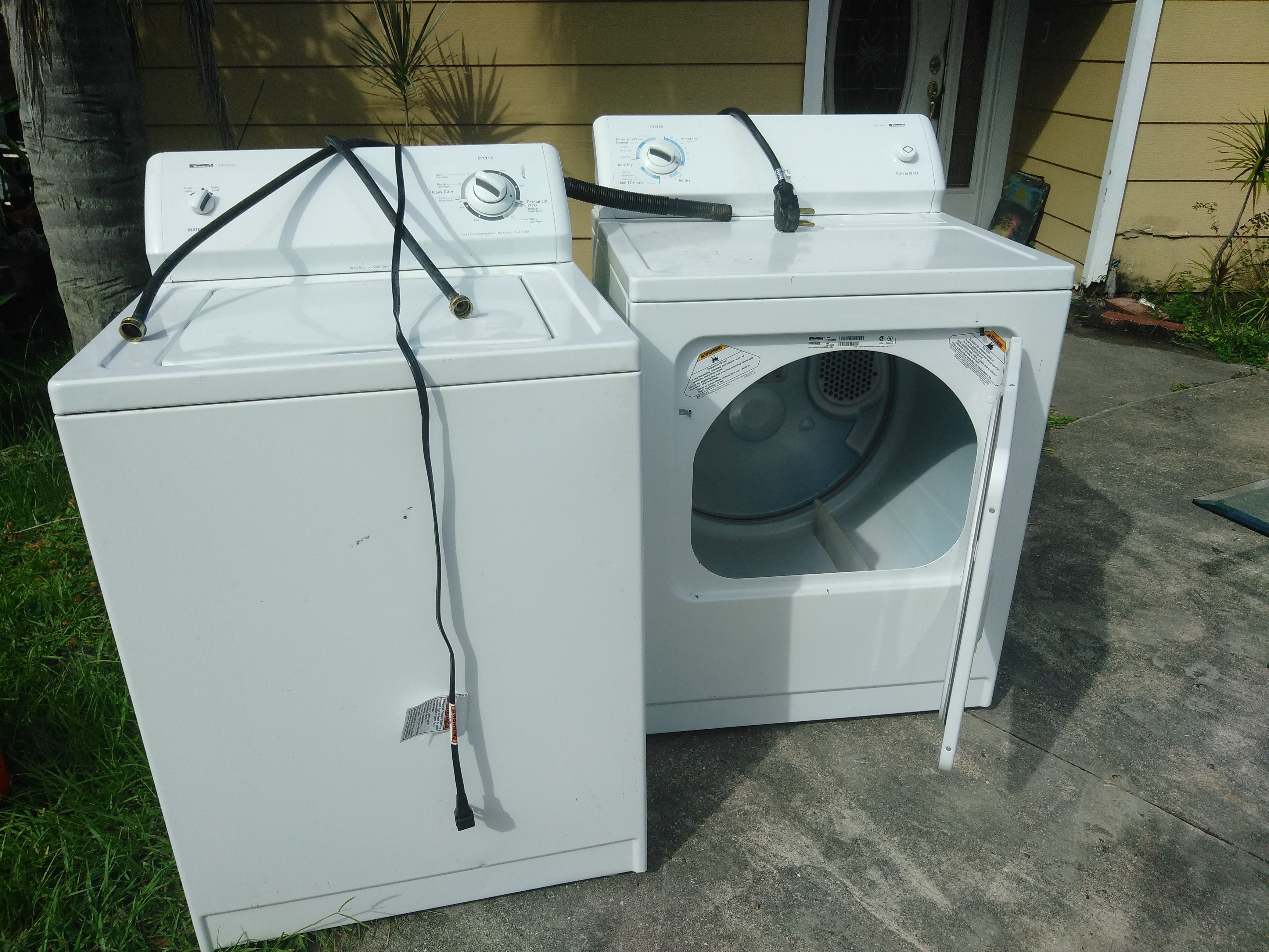 Kenmore washer & Dryer