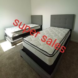 Twin Size Bed 