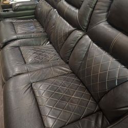 Ashley Power Reclining Sofa & Loveseat Set - $500 