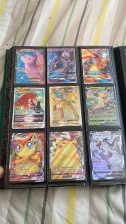 Binder of Pokémon cards