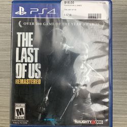 The Last Of Us $15 (Rj Cash Pawnshop 2505 Nw 183rd St)
