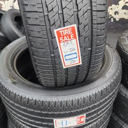 265/50R20 BRIDGESTONE TIRES QTY4 SET USED LIKE NEW WITH INSTAULLATION AND BALANCE 