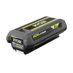 RYOBI 40-Volt Lithium-Ion 2.0 Ah Battery (Model: OP4020A)
