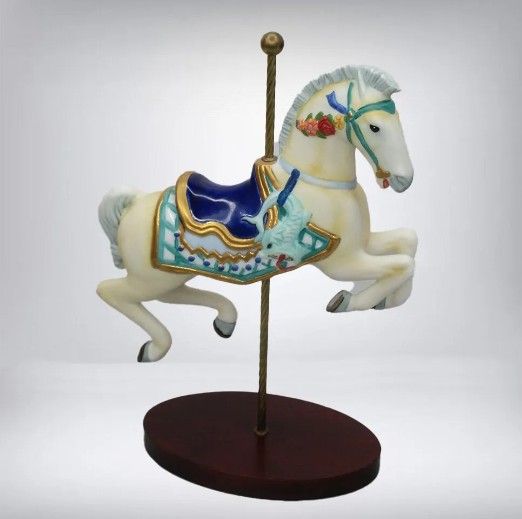 Vintage Franklin Mint Carousel Horse