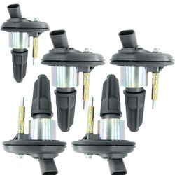 Set of 5 Ignition Coil Pack Compatible with Chevrolet Colorado 