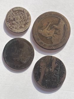 19th Century Spanish And Early 20th Century Brazilian Coins