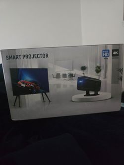 Brand New Portable 1080p Smart Projector - 4K Decoding Supported