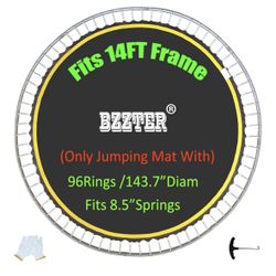 Bzzter - Brand New 14ft Trampoline Replacement Mat - Fits 8.5” Springs - 96 Rings - BRAND NEW!!!!  Retails For $106.99 